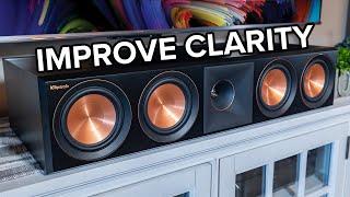 MAXIMIZE the Sound From Your Center Channel Speaker | 5 TIPS