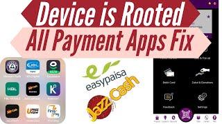 HOW TO RUN BANKING APPS ON ANY ROOTED DEVICE | DEVICE IS ROOTED JAZZCASH EASYPAISA MEEZAN BANK FIX