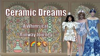 Rogue Runway 2024|Ceramic Dreams: A Whimsical Runway Journey