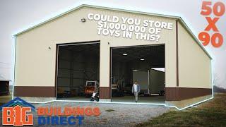 50x100 Commercial Metal Building