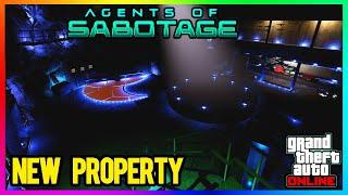 NEW PROPERTY Business Interior, BATCAVE, Car, AGENTS Of Sabotage, GTA 5 DLC 2024 (GTA Online Update)