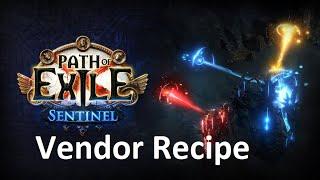 Vendor Recipe Challenge - Sentinel Path of Exile