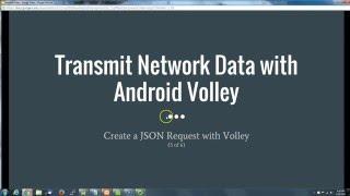 Transmit Network Data with Android Volley (5 of 6)