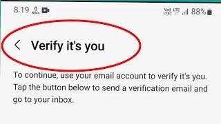 How to fix samsung verify your account | samsung account verify it's you,account verification bypass