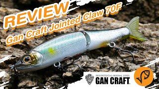 Gan Craft Jointed Claw 70f  ][  Lure Action Review Channel