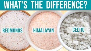 WHICH SALT IS BEST? Redmond's Salt vs. Himalayan Pink Salt vs. Celtic Sea Salt