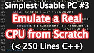 Let's Emulate a Real Computer from Scratch in C++ (250 Lines)