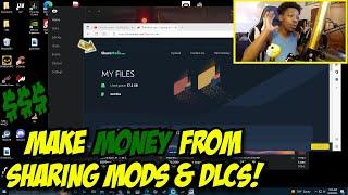 MAKE MONEY FROM SHARING MODS & DLCS NOW! BEST Mod-Sharing Website For EVERYONE!