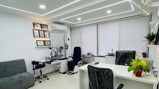 Eye Clinic Design For Dr. Chinmay Kharade and Dr. Sonali Narke Kharade | Pune | Grey Space Interiors