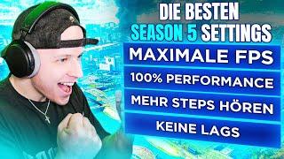 Die BESTEN WARZONE SETTINGS in Season 5 ! ️  (Movement, FPS Boost , besser Steps hören , etc.)