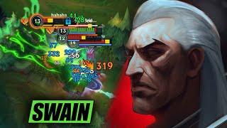 Swain Support is Good Hard Carry Gameplay