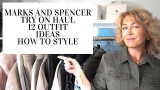 marks and spencer try on haul | twelve outfit ideas and how to style them