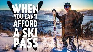 When You Can't Afford A Ski Pass