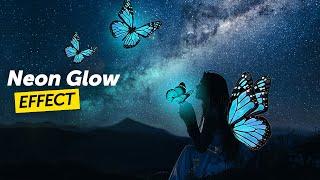 How to Create Neon Glow Effect | PicsArt Tutorial