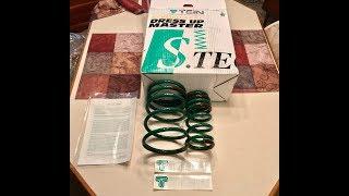 Tein S-Tech Lowering Springs! | Rsx Type S