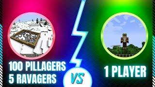 I Killed 100 Pillagers in Survival without Dying | Minecraft | Modish Gamer