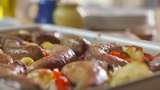 Roasted Sausage Supper recipe - Mary Berry's Absolute Favourites: Episode 4 Preview - BBC