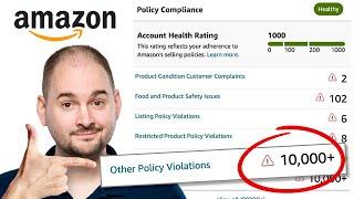 World Record 80,000 Policy Violations on Amazon - And 1000 Account Health?!