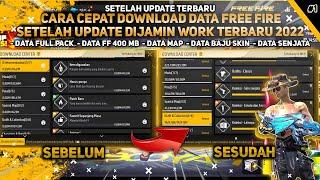 CARA CEPAT DOWNLOAD DATA FREE FIRE SETELAH UPDATE TERBARU | DATA FF FULL EXPANSION PACK