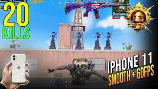 IPHONE 11 PUBG MOBILE BOOTCAMP GAMEPLAY 2025 | IPHONE 11 PUBG FPS TEST | IPHONE 11 BGMI TEST IN 2025