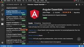 Angular Extensions for VS Code