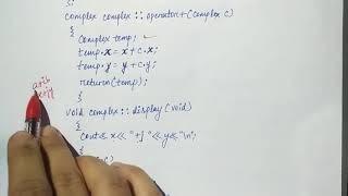 binary operator overloading in c++ in hindi | Example | Lec-85 | Niharika panda