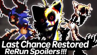 Spoilers | Vs Sonic.exe ReRun - Last Chance Restored | Friday Night Funkin'