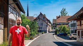 Beautiful SWISS VILLAGE in northern Zürich Switzerland