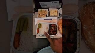 Excellent food in Boeing flight ️ #food #foodie #flight #subscribe #shorts #travel #airtravel