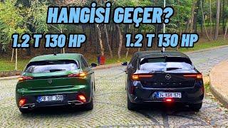 HANGİSİ GEÇTİ ? PEUGEOT 308 İLE OPEL ASTRA L DENEDİK | İKİSİDE 1.2 TURBO 130 EAT8