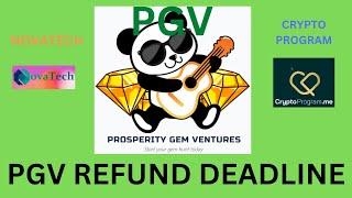 PGV REFUND DEADLINE TODAY