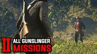 All Gunslinger Missions and Duels (The Noblest of Men, And A Woman) - Red Dead Redemption 2