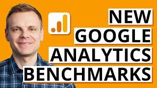 Google Analytics Benchmarking Metrics // NEW in GA4