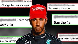 Reacting to your CRAZY F1 rule changes