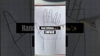 ganz einfach eine Hand zeichnen 