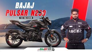 Experience the Power of Bajaj Pulsar N250: Test Ride by BikeBD