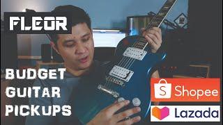 FLEOR Ceramic Guitar Pickups Review - Budget Lazada / Shopee Pickups