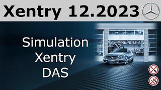 Xentry / DAS 12.2023 Simulation - Mercedes-Benz Diagnose