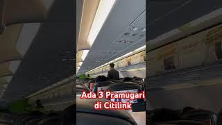 Ada 3 pramugari di Citilink. #pesawat #terbang #flight #flightattendant #pramugari #jalan #wisata