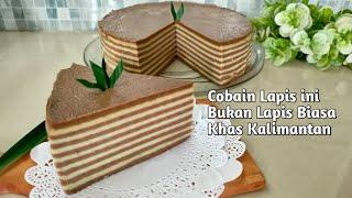 Kue Lapis Hula-Hula Khas Kalimantan Selatan | Menu Takjil dan Ide Jualan Laris manis