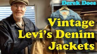 Vintage Levi's Jacket Types.