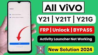 ViVO Y21/Y21G/Y21T/Y21S Frp Bypass Android 12/13 Without PC- All ViVO Google Account Bypass 2024
