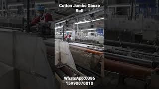 Medical Cotton Jumbo Gauze Roll Factory Made In China Good Quality Gauze Roll.