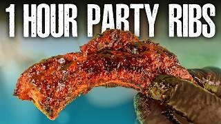 The Best Party Ribs in UNDER 1 Hour!