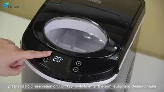 HOW TO WASH TRUSTECH DSBJ-12A SMART PORTABLE ICE MAKER