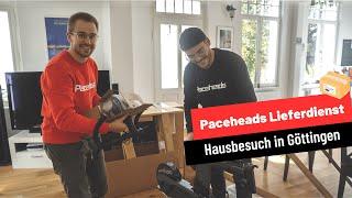 Wir liefern ein KICKR Bike v2 in Göttingen aus - Paceheads Hausbesuch