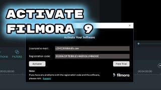 How To: Filmora 9 registration code activate Wondershare Filmora 9.0.3.3 / 9.0.4