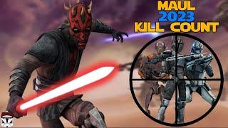 Star Wars Maul 2023 Kill Count