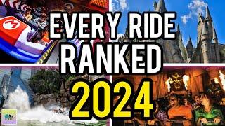 2024 UPDATE Universal Studios Hollywood EVERY Ride Ranked!