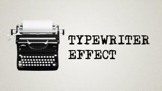 Adobe After effects tutorial: Typewriter effect WITHOUT expressions! Possible under 1 minute!